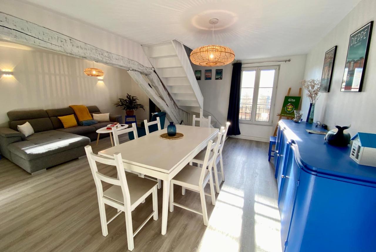 Le Grand Bleu - 400M Plage - Spacieux Dieppe Kültér fotó